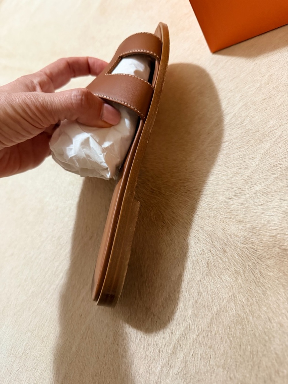 Hermes Oran Authentic 39 Retail 900 - Picture 6 of 12